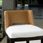 Firtz Rope Teak Bar Chair thumbnail 3