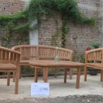 Teak Garden Set Chair Table San Francisco thumbnail 4