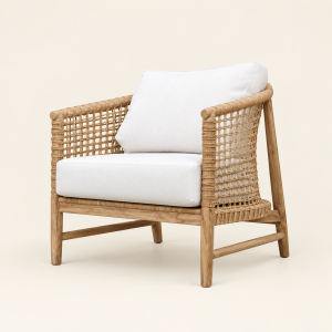 Melrose Teak Lounge Chair