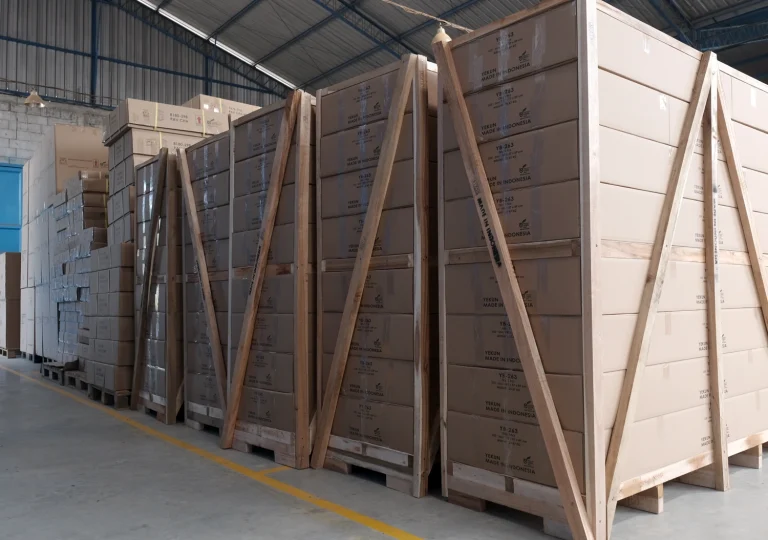 Container loading for export